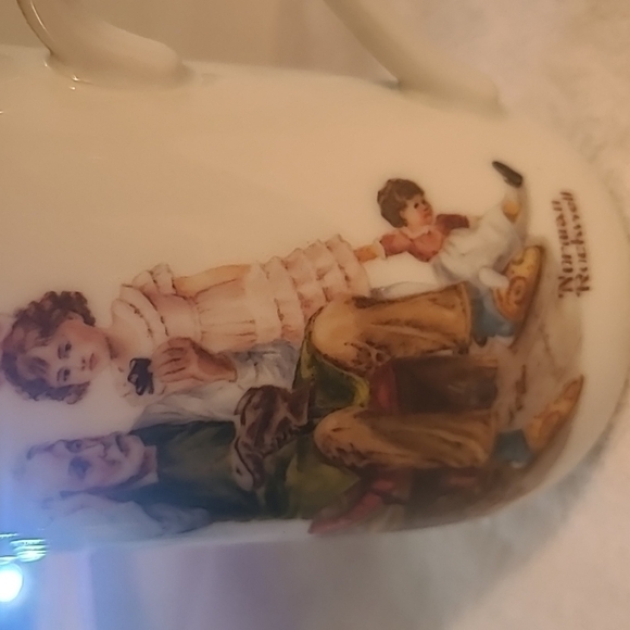 Norman Rockwell the cobbler 1982 vintage mug - Picture 3 of 6